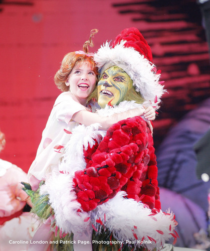  Dr. Seuss' HOW THE GRINCH украл, палантин CHRISTMAS!The Musical at The Pantages Theatre 11/10/09-1/03/10