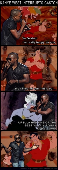 Gaston Beauty And The Beast. Gaston and Kanye