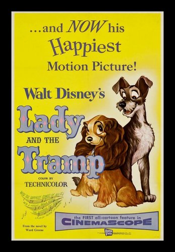  Lady & the Tramp Movie Poster