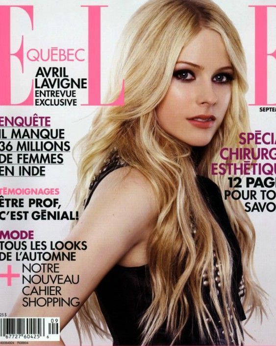 Avril Lavigne Magazine Covers