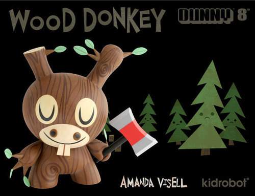  Wood Donkey Dunny