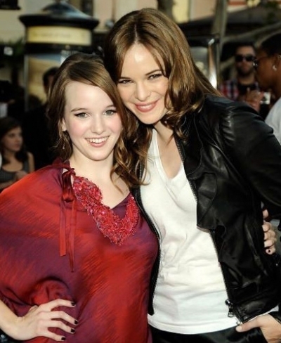 kay and danielle at the fame premiere