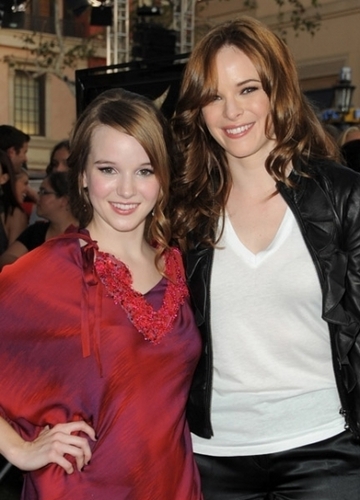 kay and danielle at the fame premiere
