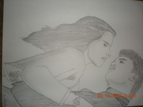  Bella and Edward sketch