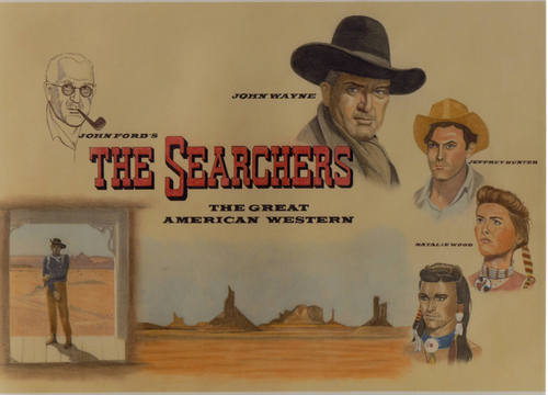 The Searchers,Poster