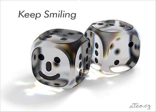 garde le sourire