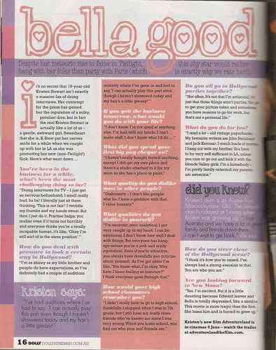 Kristen Scans From Australian Magazine