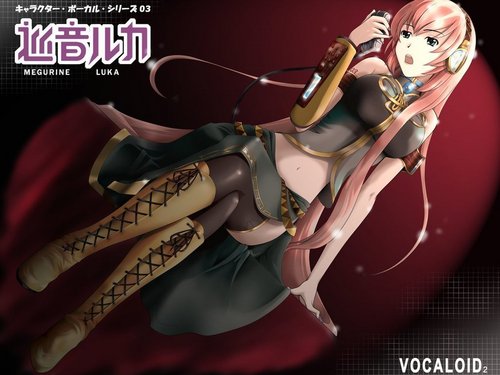  Luka Megurine Vocaloid Hintergrund