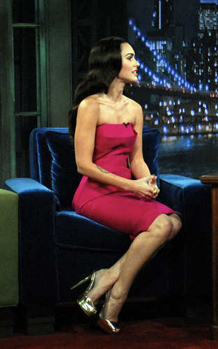  Megan on “Late Night with Jimmy Fallon.”