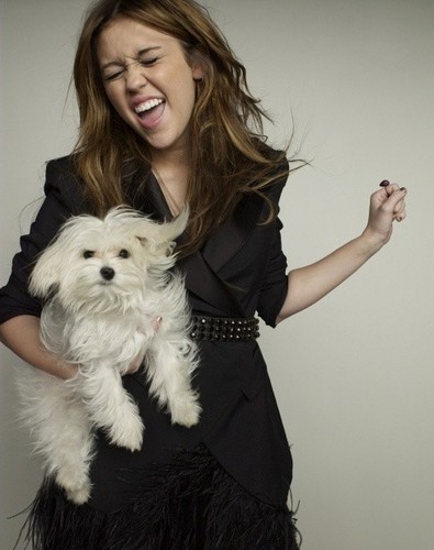  Miley at Glamour magazine