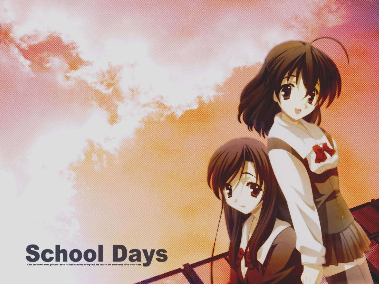 School Days School Days 壁紙 ファンポップ