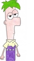 ferb drawing - phineas-and-ferb fan art
