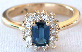  Blue Sapphire Ring