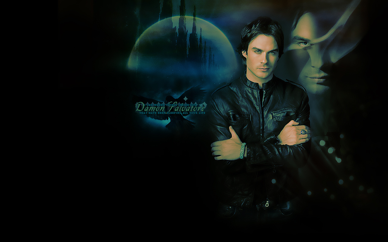 The Vampire Diaries Damon Salvatore   More Wallpapers