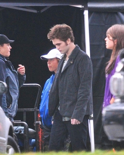  From the Eclipse filming set