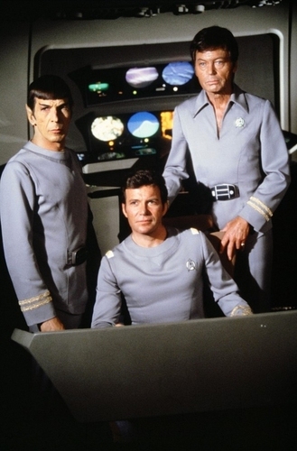 Kirk, Bones and Spock
