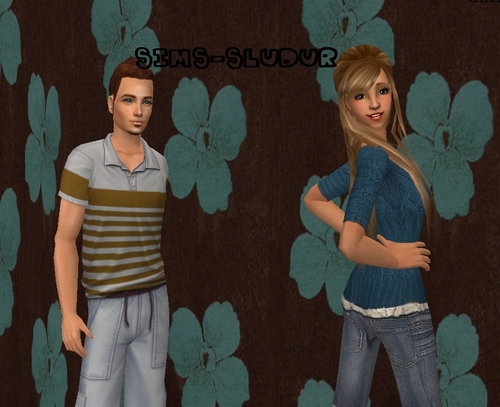 My Sims models <3