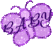 Purple butterfly - sweety-babies icon