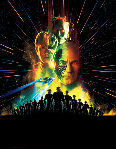  estrella Trek VIII: First Contact poster
