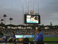 Taylor au Match des Dodgers - twilight-series photo