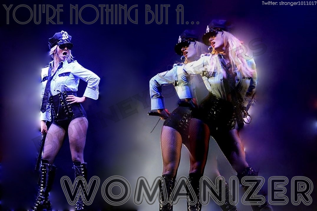 wallpapers britney spears. Womanizer Wallpaper