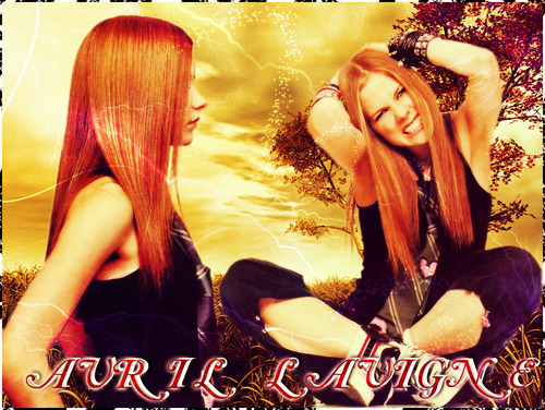 yellow avril background