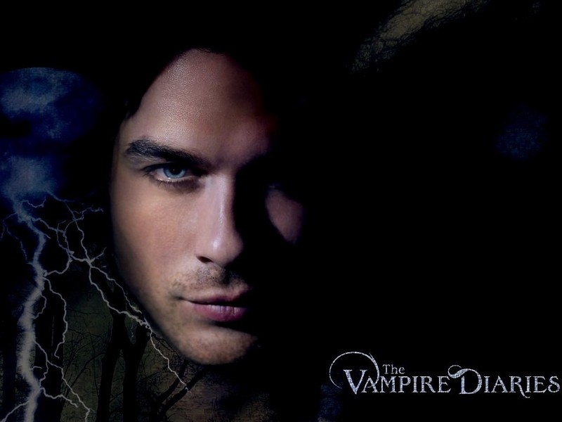 vampire diaries tv show wallpaper. Damon - The Vampire Diaries TV