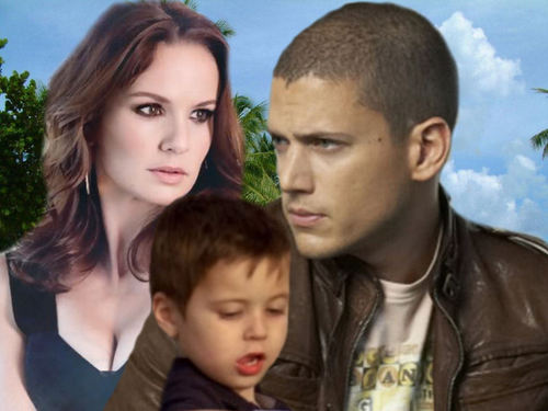  Family Scofield - Daddy Michael + Mammy Sara + MJ