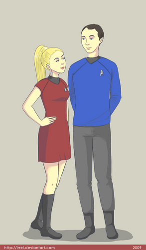  Uhura and Spock Cosplay
