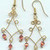  Colorful pearl earrings