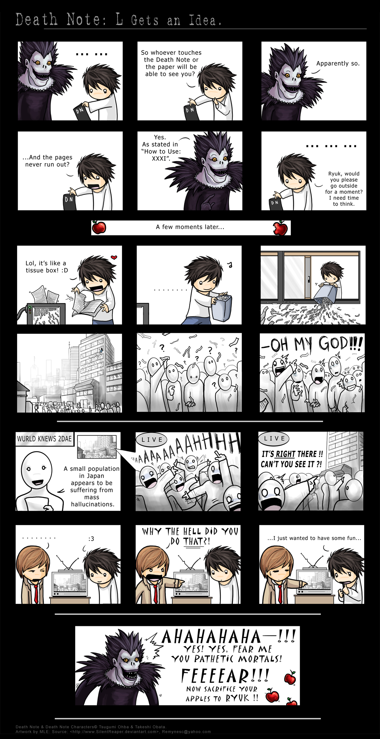Funniest Death Note Comic? Poll Results - Death Note - Fanpop