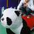 And some asian kid riding a stuffed panda and eating ice cream. :D