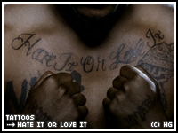 the game hate it or love it tattoo