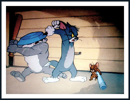 if tom and jerry friends, whats the first thing