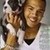 Chris Brown with pitbull
