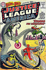  The first memebers of the Justice League of America
