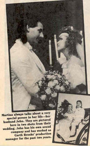  How old was Martina when she married, John McBride?