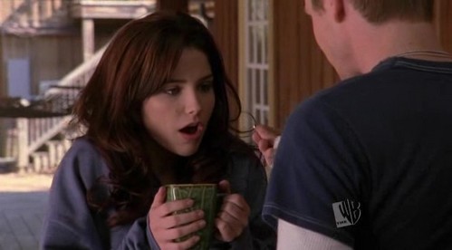  What did Brooke say when Lucas showed her Haley's ring?