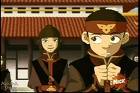 When aang went to the fire nation school what was his name