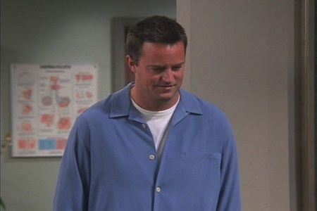  Who talk with Chandler?