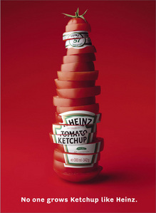  Fill the line: The 57 on Heinz ketchup bottles represents the number of varieties of ______ the company once had.