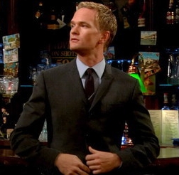 What was Barney's first life lesson for Ted?