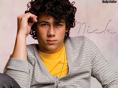 At wich song nick jonas was singing and pushed his brother joe?