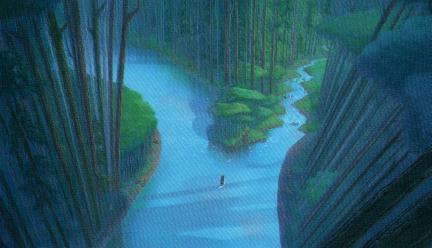 What does Pocahontas love most about rivers?
