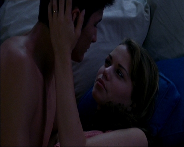  Haley : 당신 are the one that I want. Nathan : ______________
