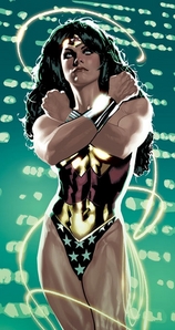 Which of Wonder Woman's accessories was forged from the magic girdle of Aphrodite?