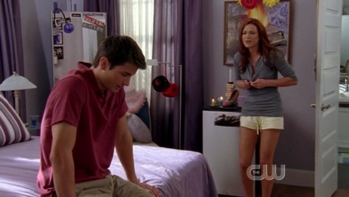  Rachel: If Haley wasn't pregnant, did I have a shot? Nathan: _________