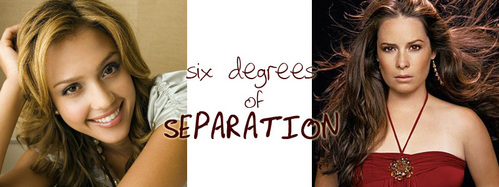 SIX DEGREES OF SEPARATION: What televisão show does NOT connect Jessica Alba and azevinho, holly Marie Combs in three moves?