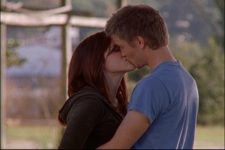  This is their first kiss?