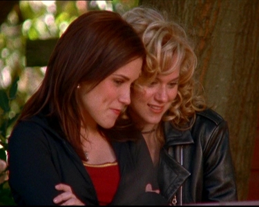 Peyton: I was thinking maybe you could help me wash and wax it. Brooke:  ...
